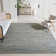 Parkman Hand Woven Jute/Denim/Cotton Rug in Natural/Blue