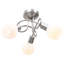 Calen Ceramic Semi Flush Mount