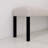 47.24" Wide Upholstered Dining Bench With Black Legs-1188993041