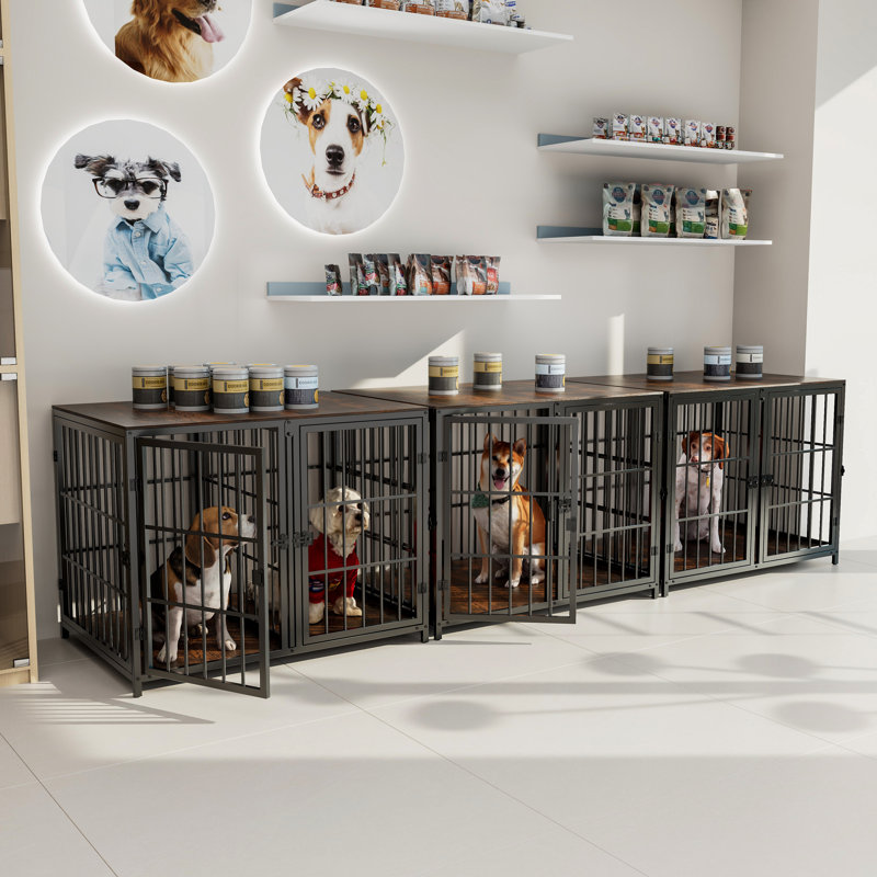 Cage pour chien 4 portes Dultach