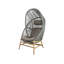 Hive Patio Chair in Natural Teak Base with Cushions-1763570147