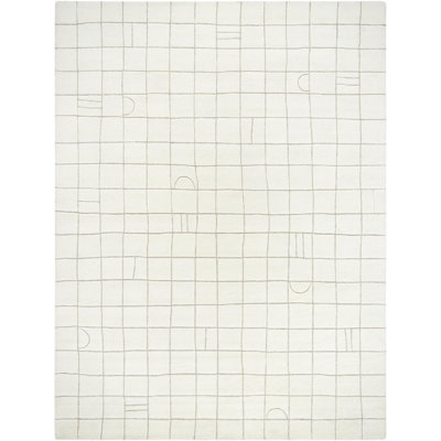 Lorette Hand Tufted Wool Off-White Rug