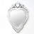 Wall Mirror Venetian-Inspired Heart-Shaped-1039330442