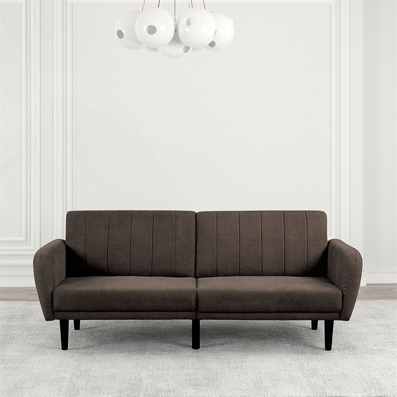 Futon Sofa Bed, Brown