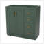 Meuble-lavabo de 36 po sans lavabo supérieur, armoire de rangement en bois massif, meuble-lavabo autoportant avec 3 tiroirs et portes à fermeture douce-452936747-452936749