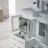 Mance 47.625'' Double Bathroom Vanity with Ceramic Top with Mirror-24551113