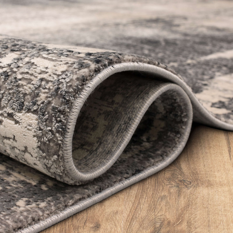 Tapis gris Milan, Rectangle 5 pi x 8 pi