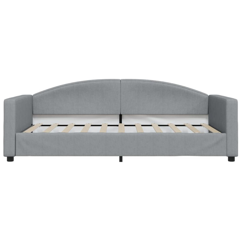 Angla Upholstered Daybed, Light Gray