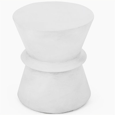 Table d'appoint d'extérieur en béton léger