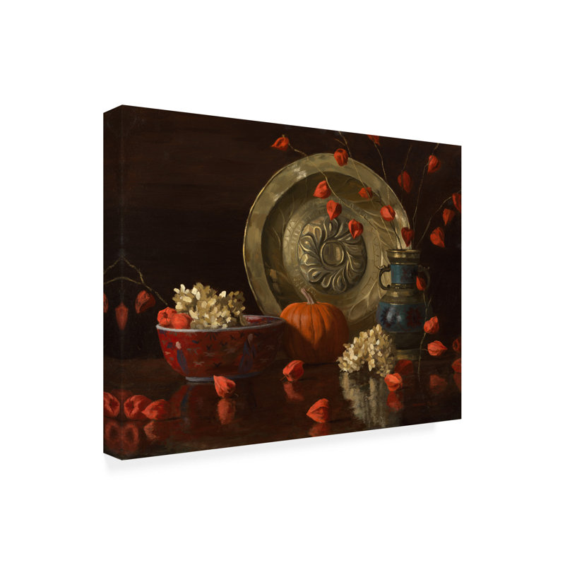 Art sur toile "bolologien" par Christopher Pierce, H 14 po x l 19 po