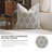 Artisan Handmade Cotton Pillow Cover Eco Friendly Sustainable Cushion for Home Décor Neelgagan Size-14X14 Inch-100227253-100227246