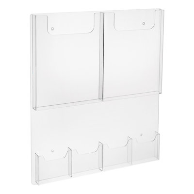 Makoto Acrylic Magazine Rack (Set of 2)