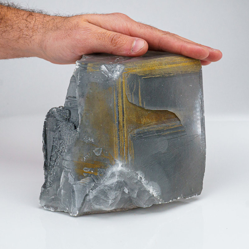 Calcite with Pyrite from Dachang Sn-Polymetallic Ore Field, Nandan Co., Hechi Prefecture, Guangxi Zhuang Autonomous Region, China