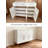 Cabinet With Shell Pattern Doors