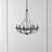 Yavette 6 - Light Dimmable Chandelier