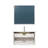 32"Wall Mounted Bathroom Vanity with Ceramic Sink
