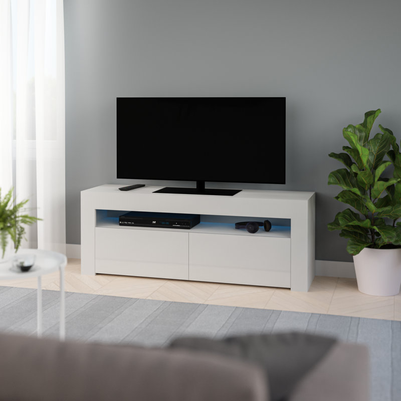 Unfinished TV Stand for TVs up to 50", White