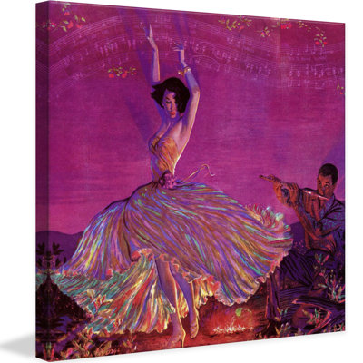 "one last fling" par edwin georgi, reproduction d’art sur toile tendue