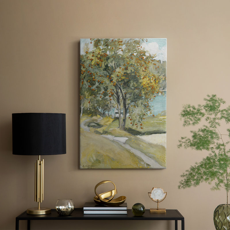 Motif floral rétro CCXLVII - galerie Cavas, H 60 po x l 40 po