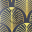 Art Deco Wallpaper In Vintage Style