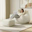 Fauteuil à billes très large avec repose-pieds-34332376