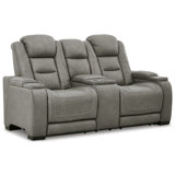 The Man-Den Power Reclining Loveseat with Console