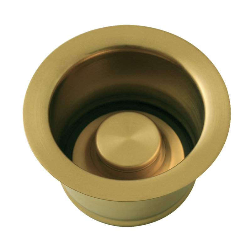 Kingston Brass Made To Match Extended Disposal Flange, Brushed Brass