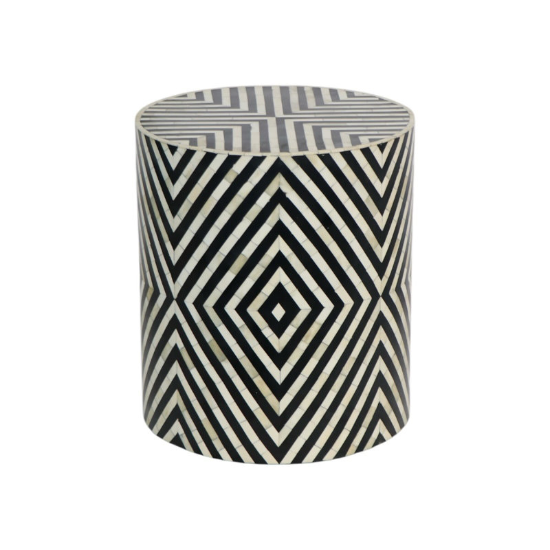 Kenya Bone Inlay Drum