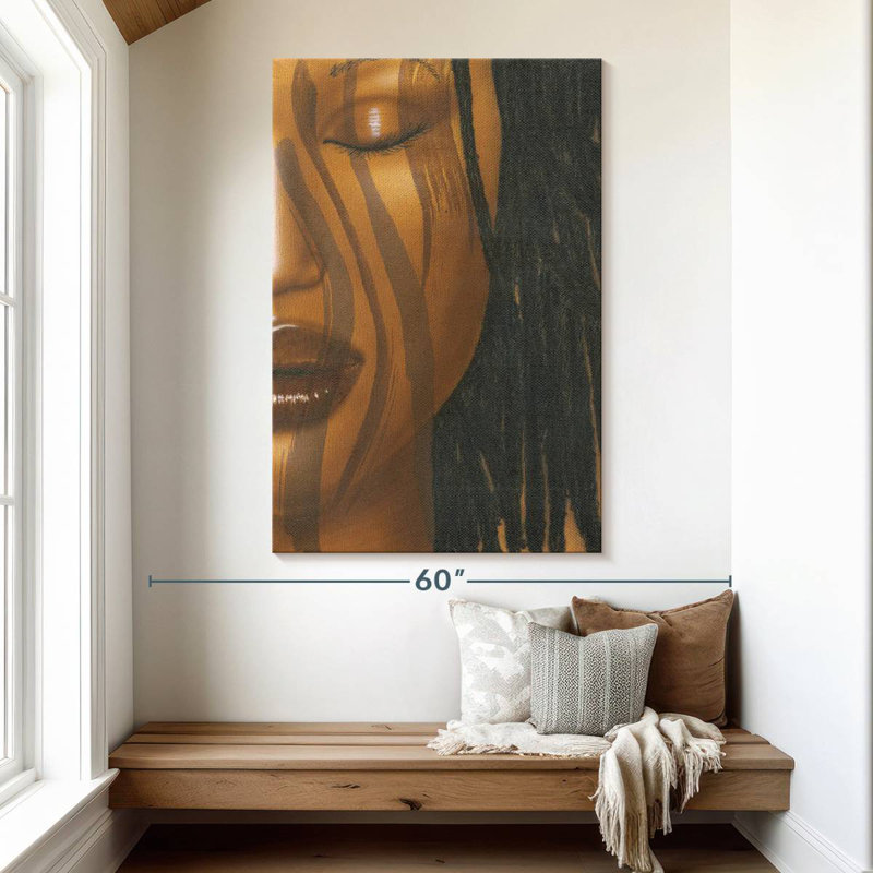 Leisha Tigress, 51" H x 34" W