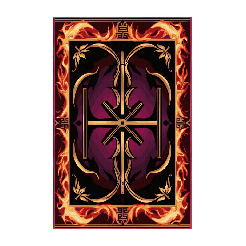 Tapis à treillis Majestic, Rectangulaire 8 pi x 12 pi