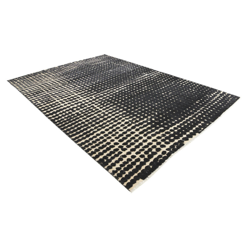 Tapis noir 9x12 Pham