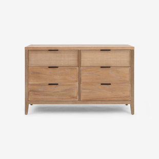Kalana - Commode 6 tiroirs en rotin