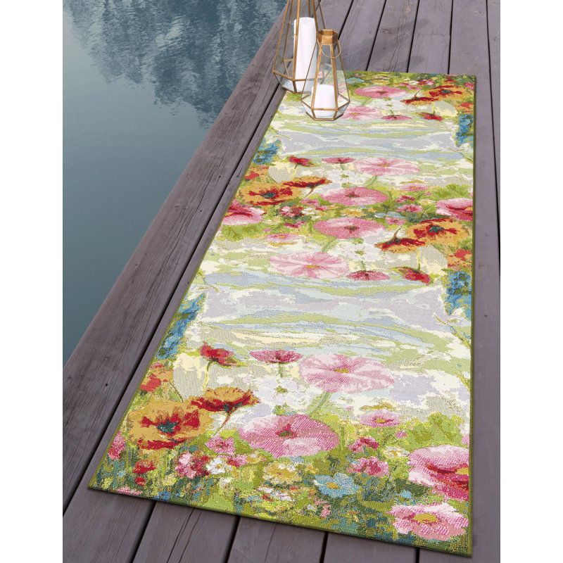 Verdant Tokina Rug, Runner 2'7" x 10'