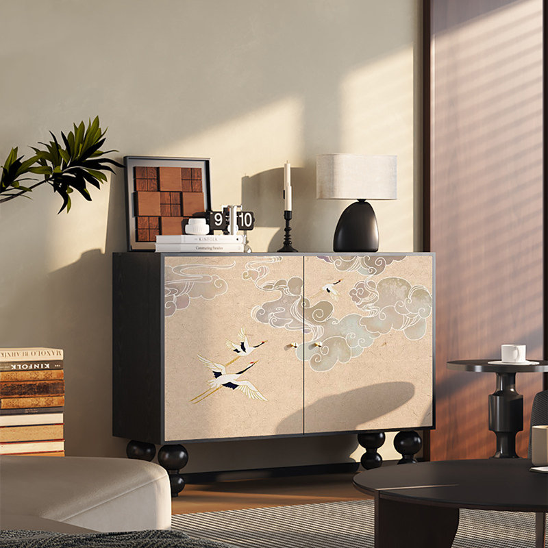 Armoire décorative moderne à double porte