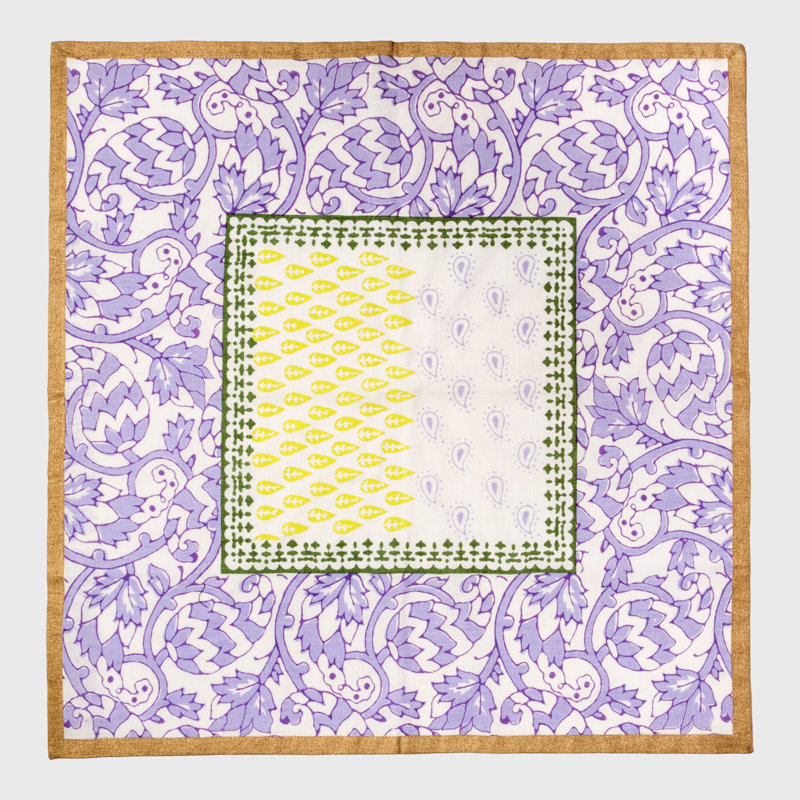 Linen Square Napkins, Lilac