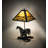 Rustic Lodge Metal Novelty Lamp