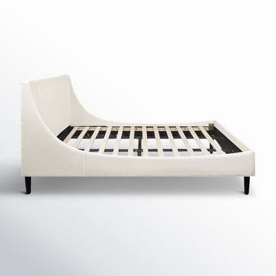 Helaina Upholstered Wingback Bed