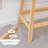 Modern Minimalist Solid Wood With Storage Bar Table
