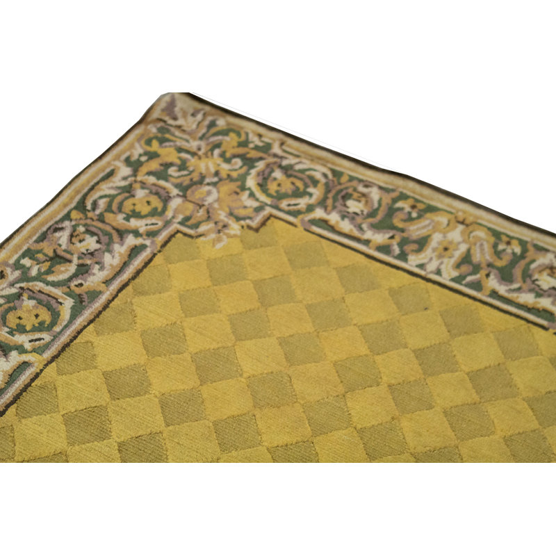 Hand-Knotted High-Quality Gold Area Rug