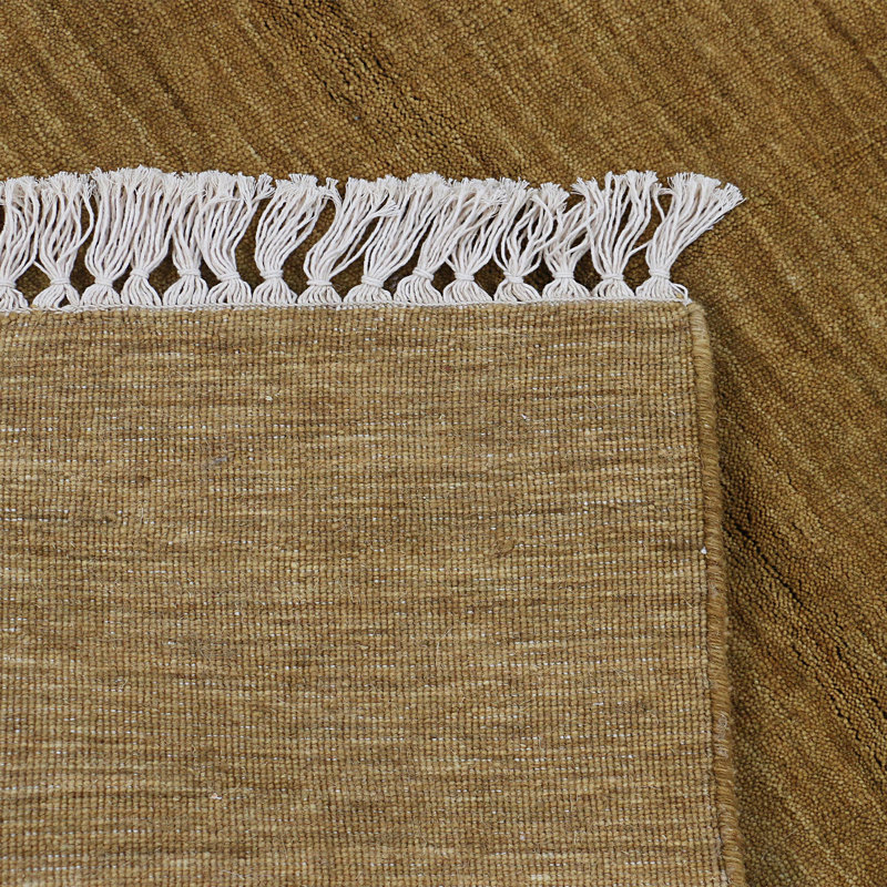 Solidago Area Rug in Brown/White, Rectangle 10' x 14'