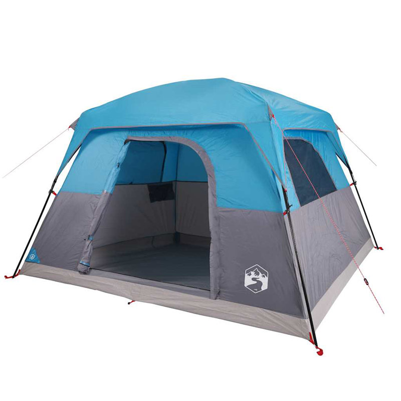 Tente de camping pour 4 personnes Vidaxl, Bleu