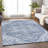 Premium Machine Washable Prisco Denim Rug-1333979805