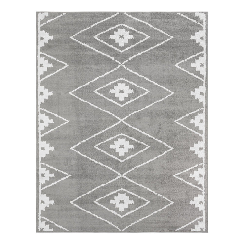 Tapis Latitude Run® Vefsna Latitude Gris, Rectangle 7 pi 10 po x 10 pi