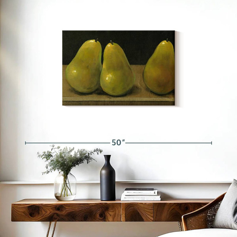 Yarlin Pear Study, 20" H x 30" W