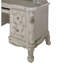 Bureau d'ordinateur et huche Bone