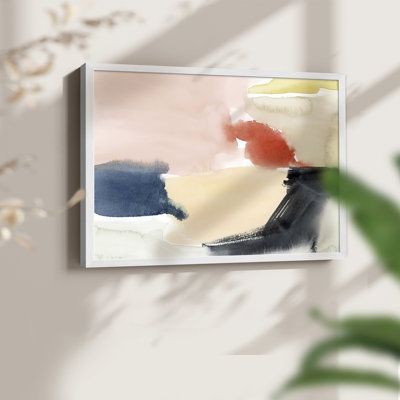 Aquarelle, aire de jeux II, reproduction encadrée
