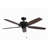 Scoop 52 inch 3 Speed Ceiling Fan Matte Black