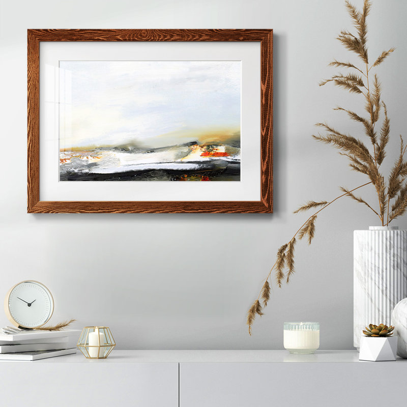 «Lingering Light V», impression sur papier, Érable, H 18 po x l 26 po x P 1,5 po