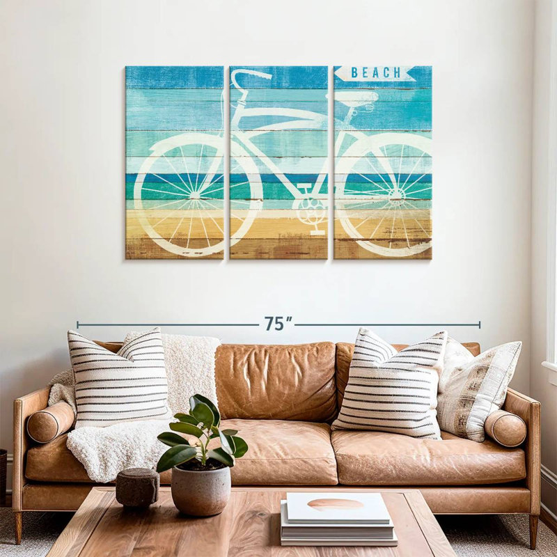 Mehar Beachscape Cruiser II, 36" H x 57" W
