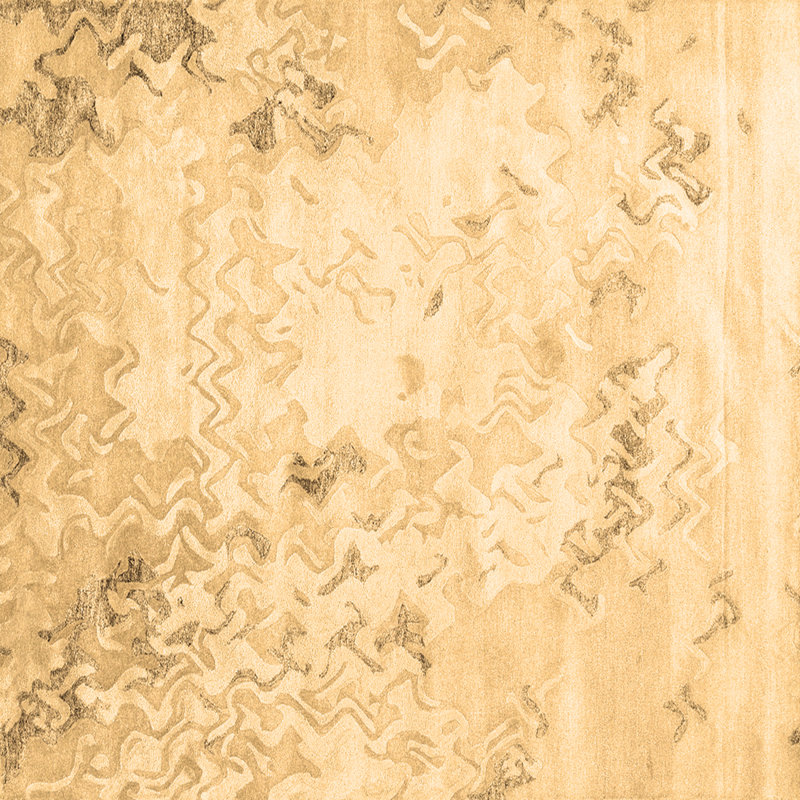 Leemichael Washable Abstract Indoor Rug, Square 4'